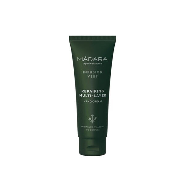 Madara Infusion Vert Repairing Multi-Layer Hand Cream 75ml tube – luxury hand repair treatment