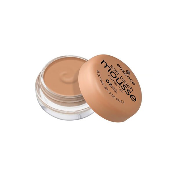 Essence Soft Touch Mousse Make-Up compact with mirror and sponge